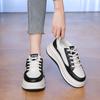 Women's Thick Soled Vulcanized Shoes - Multifunctional Board Shoes 2025 Spring Autumn Fashionable Popular Casual Sports Shoes