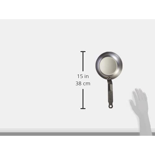 De Buyer Iron Frying Pan with Handle, 5110-18cm, 6255900