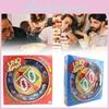 Card Uno Spin Game Board Game Toy Family Party Education Interactive Prop Gift