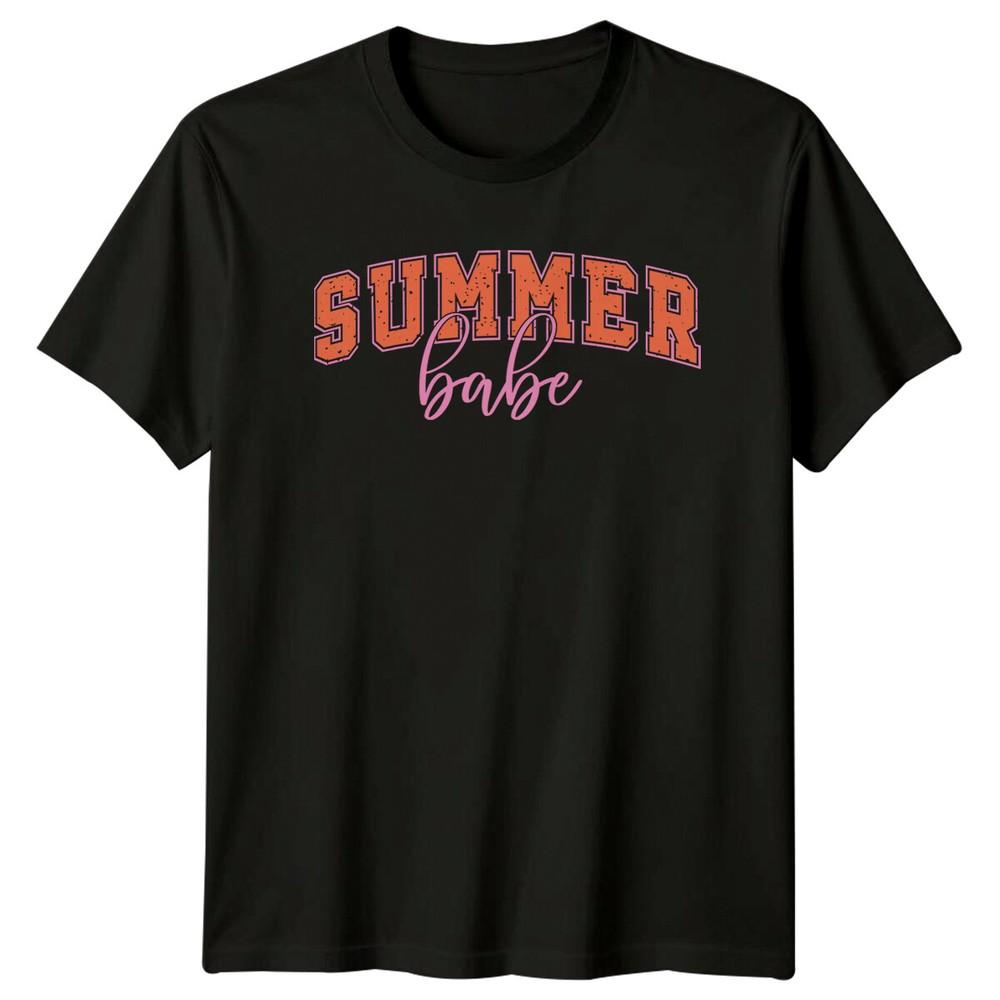 Summer Babe TShirt Retro Summer TShirt Babe TShirt For Summer