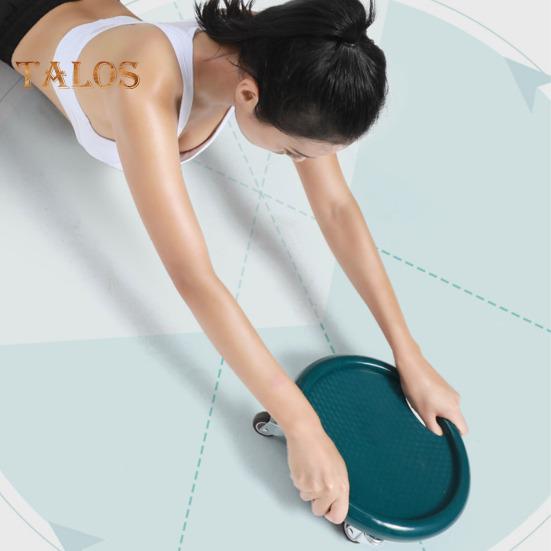 Ruota Addominale con Tappetino per Ginocchia Rotazione a 360 Gradi Uomini Donne Allenamento Core Esercitatore Addominale Tavola con 4 Ruote Palestra Domestica Fitness