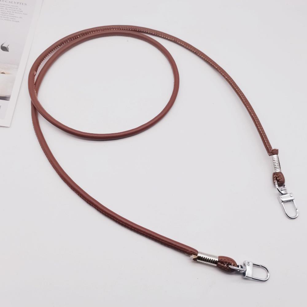 120cm PU Leather Bag Strap Crossbody Shoulder Bag Strap Luggage Strap Mobile Phone Lanyard Handbag Handle Replacement Bag Belt