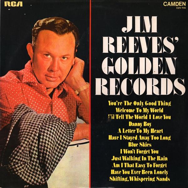 

LP Record JIM REEVES - Jim Reeves Golden Records CDS1145 RCA Camden 1973 UK Pop Used