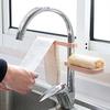 Faucet Drain Rack Set for Kitchen Sink Sponge Cloth Storage