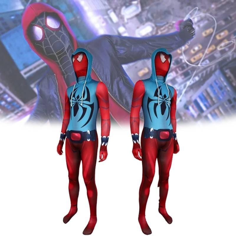 Scarlett Spider-man Cosplay Costume For Adults Premium Polyester Spandex Fabric