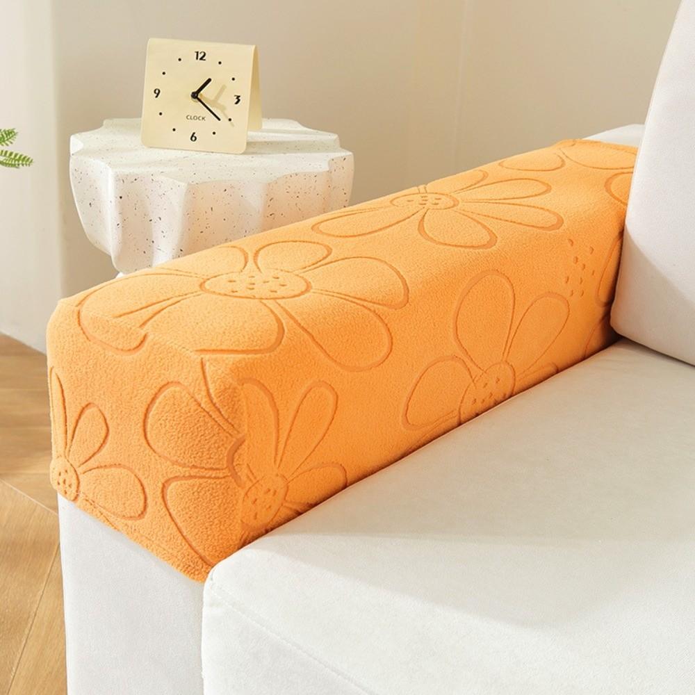 Universal Stretch Sofa Armrest Cover Elastic Anti-slip Sofa Cover Jacquard Fabric Couch Arm Protector for Home Furniture Decor