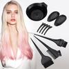 9 stk Hårfargefargesett Hårtoningsskål Fargebørste Ørebeskyttere Hansker Hårfargekappe For