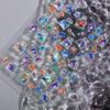 Shiny Goldfish Plastic Bag Seahorses Summer Jellyfish Starfish Shell Conch Koi Water Bubble Star Carp Nail Art Stickers Decals