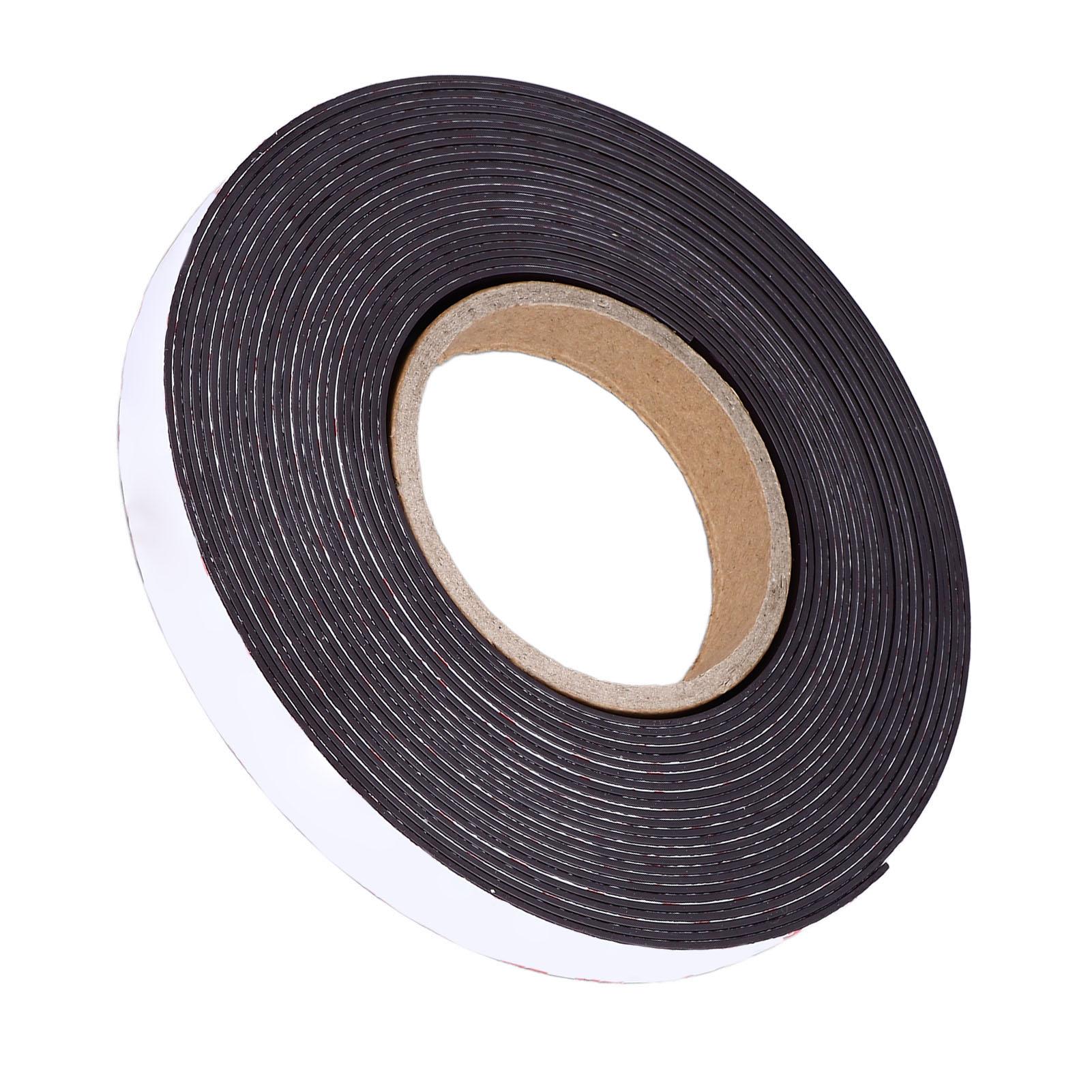 Magnetische Tape Rol Sterke Kleeflaag Flexibele Magneetstrip voor Knutselen Schoolbord Koelkast 10m 18 x 18 x 2cm