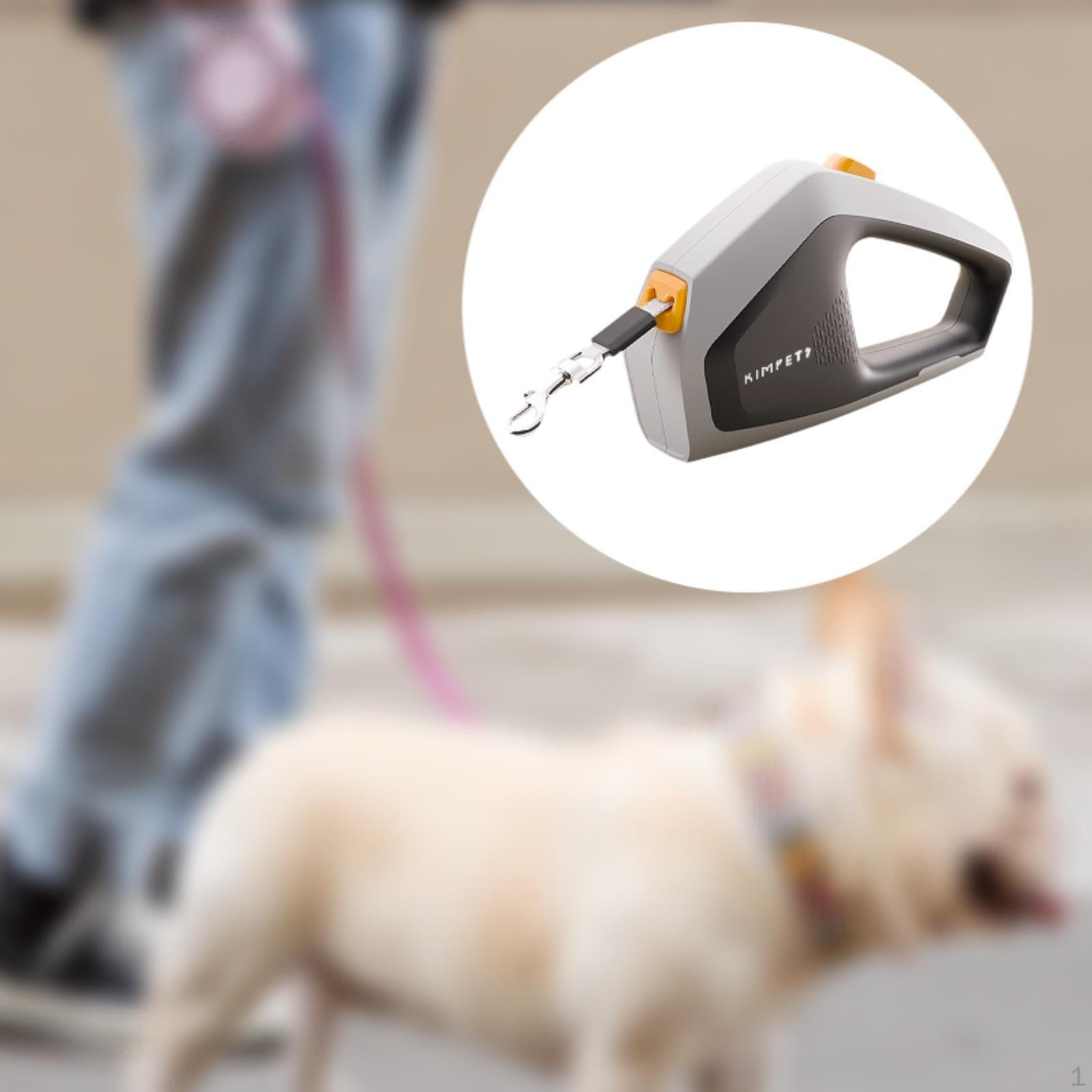 

Выдвижной поводок для домашних животных с быстрой фиксацией, эргономичный телескопический поводок для выгула собак black gray