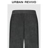 UR Women's 2025 Autumn Textured Elastic Waist Straight Leg Pants UYY650085