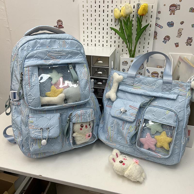 Children's Schoolbags  Elementary School Girls  Junior High School Children  Two Piece Backpacks