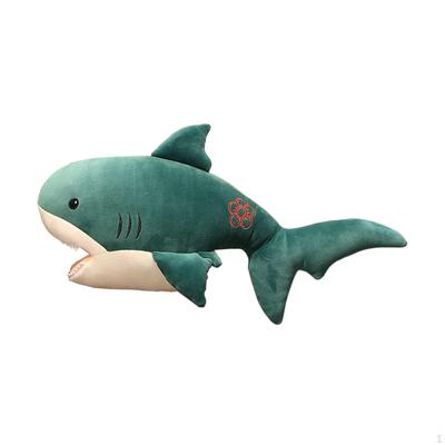 Animal Pillow Shark Comfortable Cartoon Hugging Toy Cute Home Decorative for Living Room