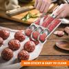 Triple Meatball Maker, Stainless Steel Meatball Maker, Meatball Mold, with Triple Spoon