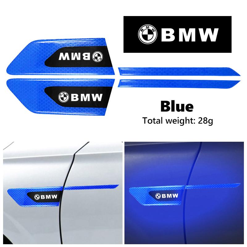 For BMW Car Fender Door Safety Anti-collision Protection Sticker Auto Body Reflective Strip M3 M5 X3 E93 F10 F20 F30 F40 F15 F25