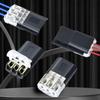 Universal Wiring Splicing Conectors Wire Connect Terminals Connectors 3Pin Bidirectional Pluging Cable Buckle