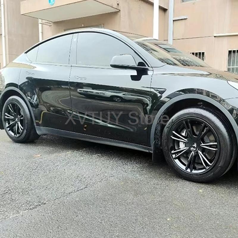 Hub Cap 4PCS New 19 Inch Performance Wheel Cap Full Rim protection Cover For Tesla Model Y Replacement Automobile Accessories