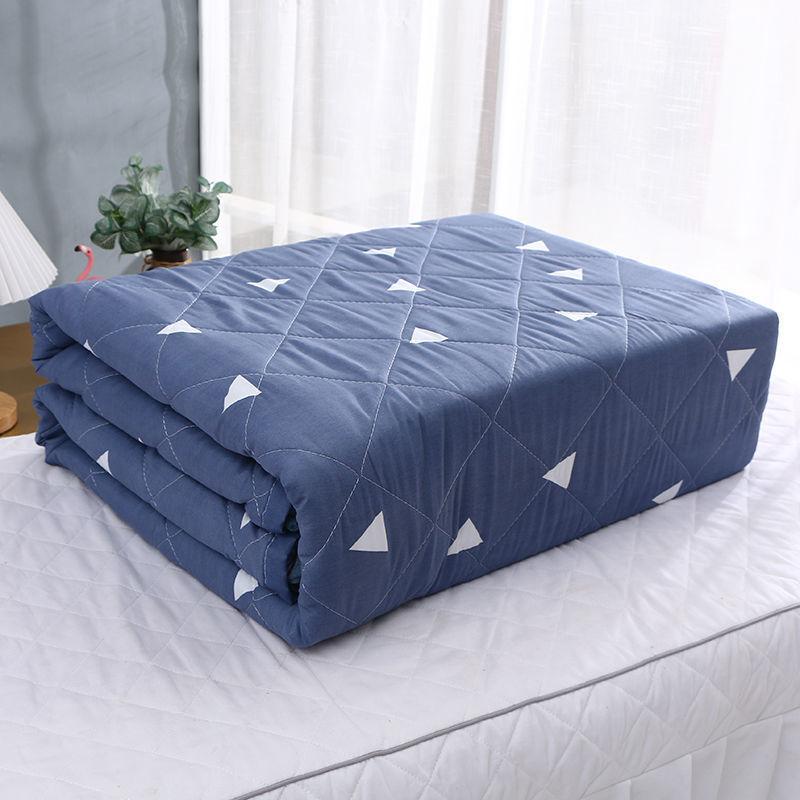 Spring Summer Thin Quilt Comfortable Single Double Blanket Quilts for Children Adults