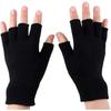 Fingerless Winter Gloves Warm Short Half Finger Knit Wrist Gloves Stretch Outdoor Cycling Gloves for Work Gloves Men Women