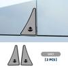 2pcs/set Car Badge Scratch Guard Anti-collision Door Corner Cover For Mercedes Benz B/C/E/S Class A Class C200L GLC GLE CLA CS1