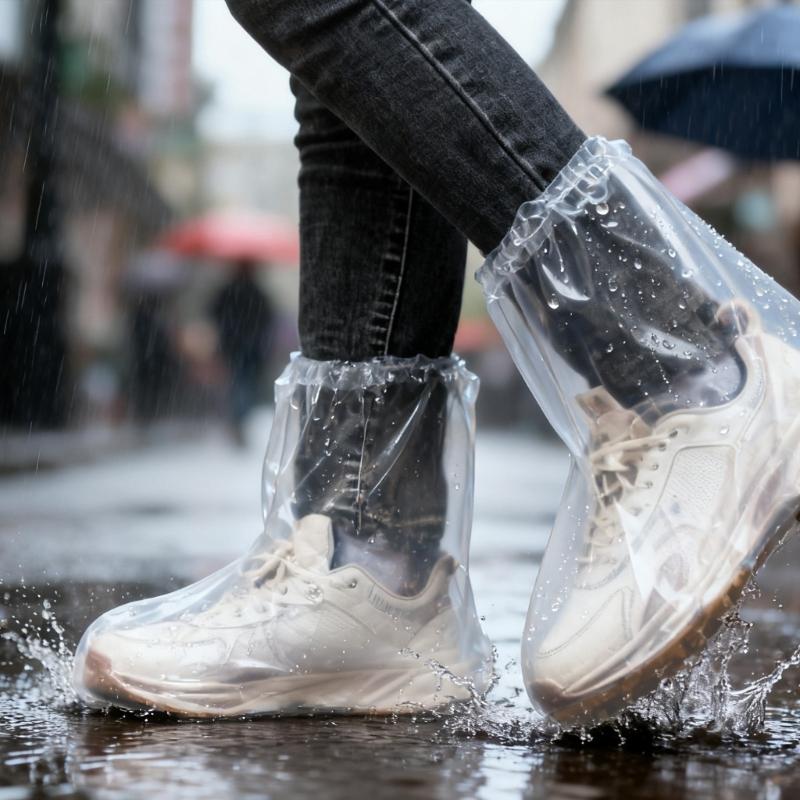 Elastic Rain Shoe Protectors NonSlip Overshoes Guard Perfect For Sports Shoes Boot Sneakers