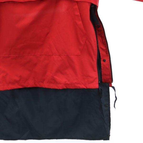 Unused VAST222 18AW Made In Japan Side Zip Anorak Parker 1 Red Men's Used