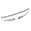 3pcs Chrome Front Bumper Lower Trim 2058858602 Replacement for Benz C‑Class W205 AMG Line Facelift 2019 To 2021