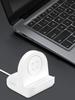 Desktop Dock Charger Adapter Stand Holder Silicone Non-Slip Charger Stand for Google Pixel Watch 3 41mm 45mm for Fitbit Ace LTE