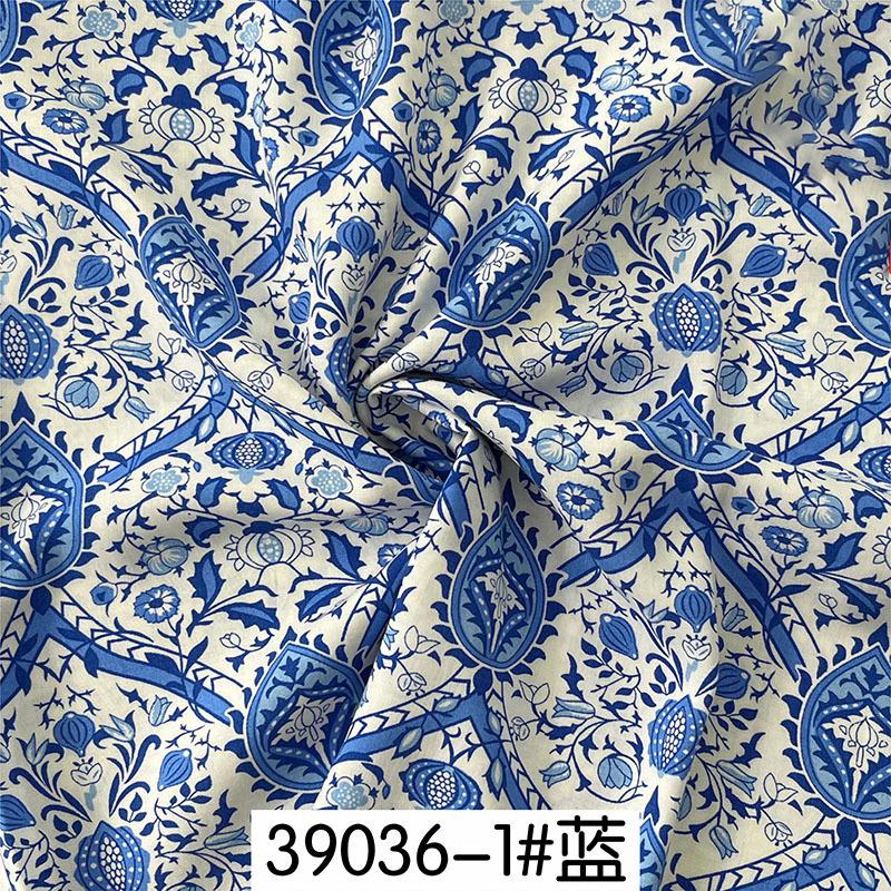 Rayonstoff Floral Blumen Vintage Liberty Ethnisch Weich Sommer Pyjama Stoff Nähzubehör Meterware cortinas jupes