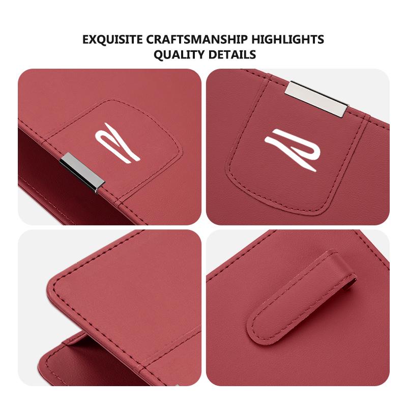 W139-W129Car Seat Side Door Trash Can Hanging Garbage Bin Receipts Card For Volkswagen VW Golf 4 5 6 7 GTI Tiguan Passat B5 B6 B7 CC