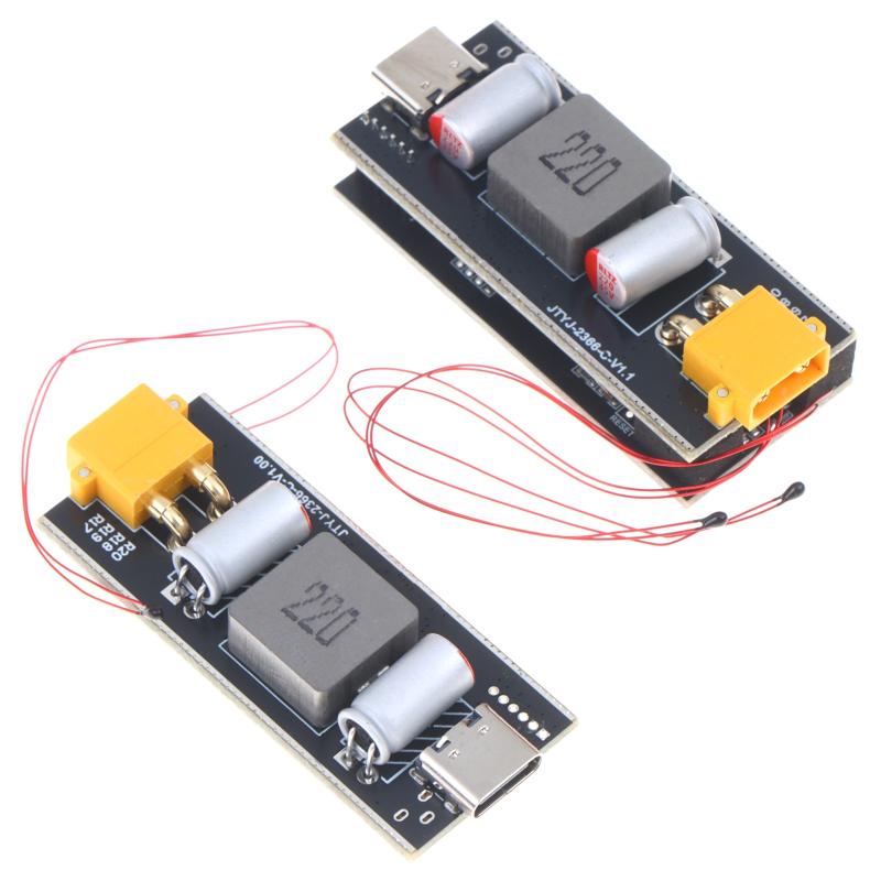 Pd 140W Hurtiglading DIY Powerbank Hovedkortsett 2-6S Litiumbatteri Ladekort 65W/100W/140W Lade/Utladingsmodul