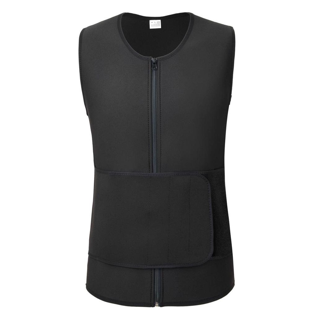 Men's Neoprene Waist Belt Vest: Sweat-Proof, Winter Warm, Body-Shaping, Sweat-Wicking Fitness Gear