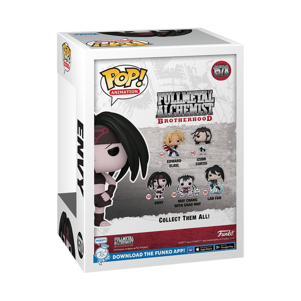 FUNKO Fullmetal Brotherhood Envy POP! ANIME Alchemist -