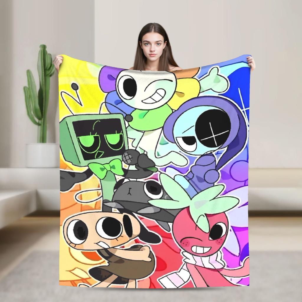 Dandys World Fleecové deky Jsem jen kamínek Vtipné přehozy na pohovku Postel Obývací pokoj 200x150cm Přikrývka