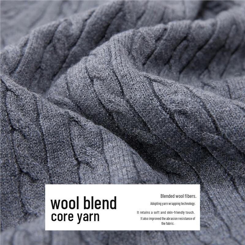 Giordano Miu Collection Women's Cable Knit V-Neck Cardigan