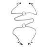 Nipple String Clamps Bondage with 4 Breast Clips Great Restraint Tool for Couples SM Sex Games