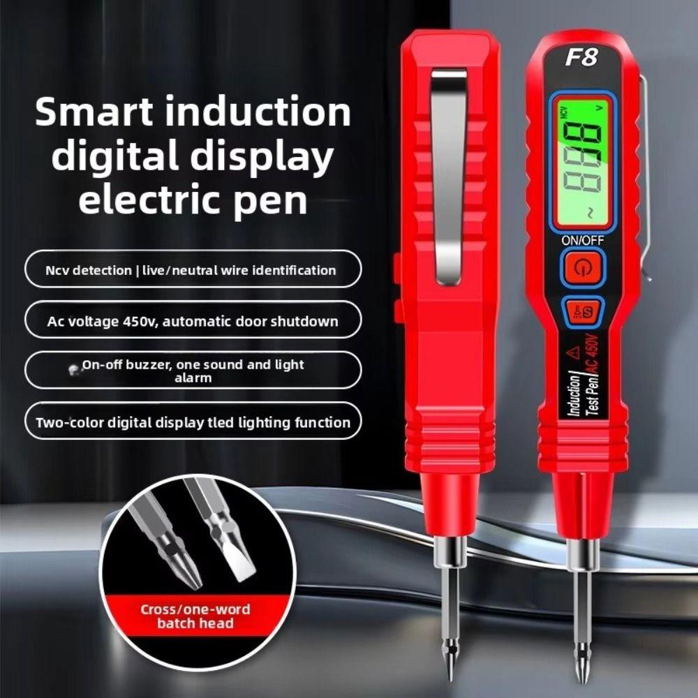 Double Head Screwdriver Voltage Test Pen 11V-450V Screwdriver Tester  Electrician Tool