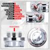 PQY - Universal 1.5 - 5 Psi Manual Adjustable Carburettor Carb Fuel Pump 5/16"(8mm) 3/8"(10mm) Fuel Line Pressure Regulator