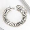Metal Chunky Chain Choker Vintage Exaggerated Necklace Neck Jewelry Layered Collar Necklace  Gril