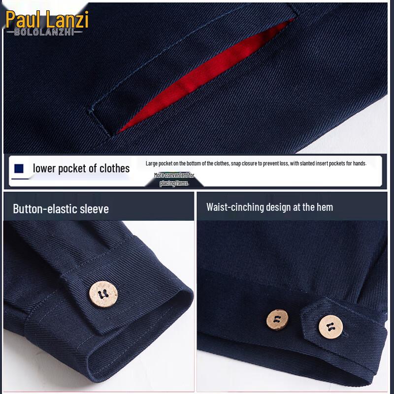 Men's Pure Cotton Flame-Retardant Workwear Suit