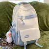Children's Elementary School Students Junior High School Students High School Students Girls Boys Contrasting Color Large Capacity Backpack