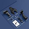 3 In 1 2.4G Bluetooth Wireless USB Wired 1D 2D QR Bar Code Reader Shockproof CCD Barcode Scanner With Stand