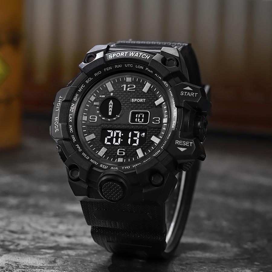 Men's LED Digital Watch Men Sport Watches Fitness Electronic Watch Multifunction Military Sports Watches Clock Gifts