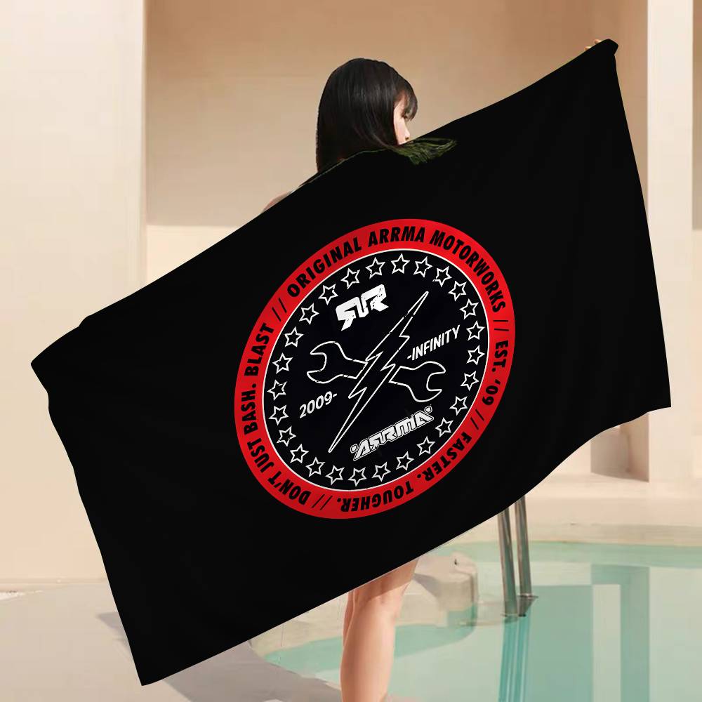 A-ARRMA Microfiber Printed Beach Towel Mountain Climbing Yoga Beach Swimming Running Absorbent Soft Towel