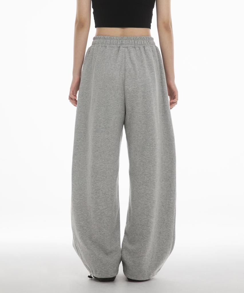 Paensyo Symbol String One Tuck Pants - Melange