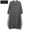 Noir Kei Ninomiya Black 3I-T025 Lace Frill Tulle Balloon Dress Dress S blackUsed