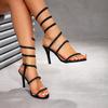 Women's Stiletto Heel, Fashionable Sexy Style Minimalist Design High Heel Sandals Super High Heel
