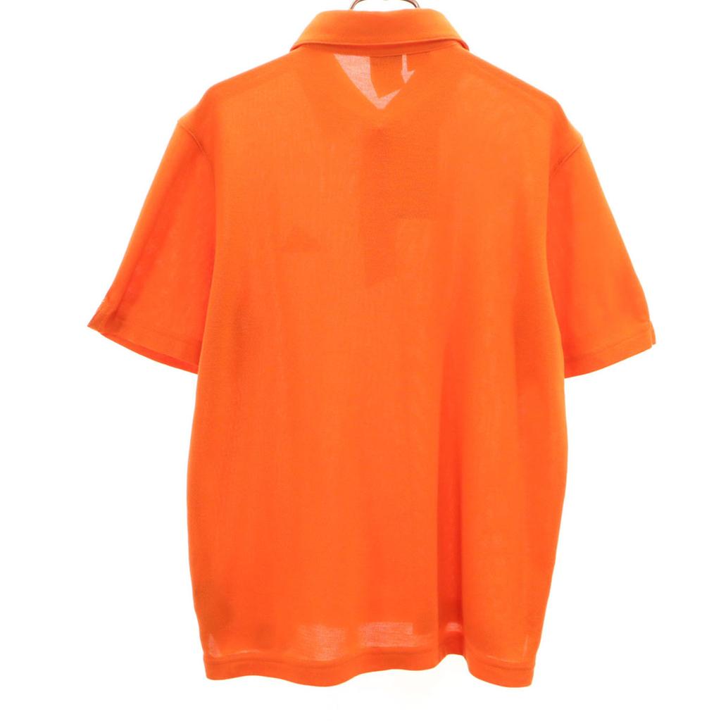 adidas unused Short sleeve Polo shirt 90 Orange Men's Used