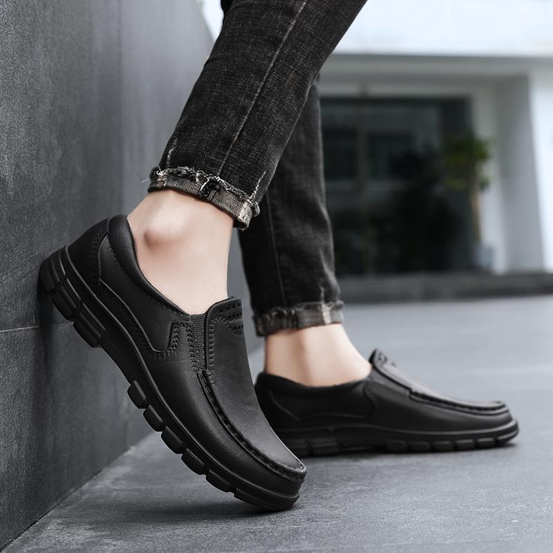 Chef shoes four seasons new anti slip oil resistant plus size business casual men's work EVA shoes fashion comfort soft soled