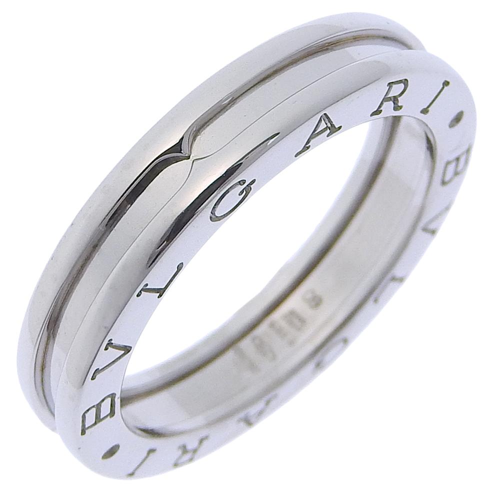 

BVLGARI B-zero1 Ring Be zero one 1 band K18 white gold #9.2(US Size) 7.2g mens Used